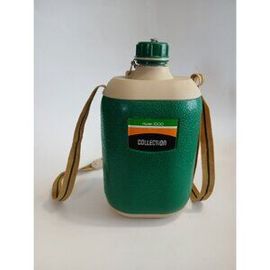 Vintage Lion Star Plastic Hunter 1000 Collection Water Bottle Flask With Strap
